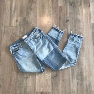 Free People Jax Patch Skinny Jeans / Size: 29